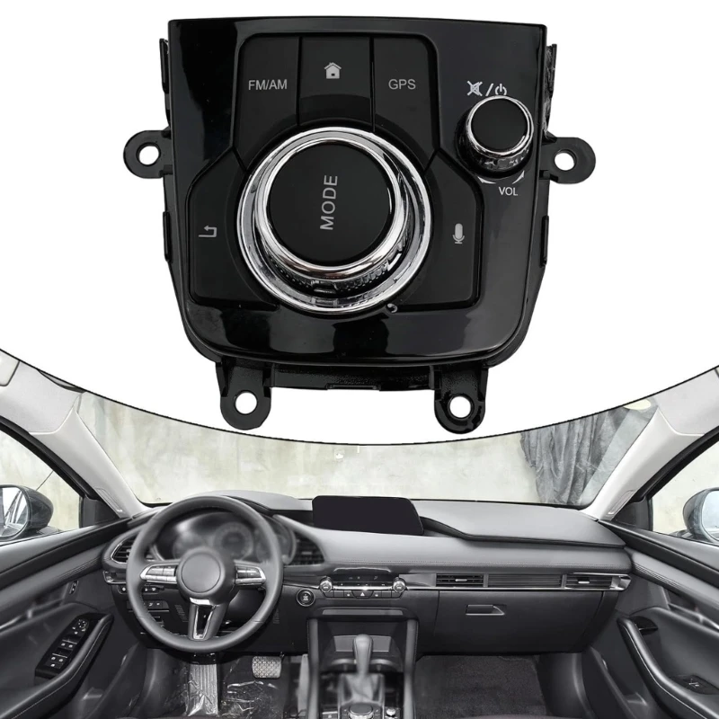 

P5ED Lightweight Ergonomic Stereo Knob Assembly Simplifying DIY Installation Process