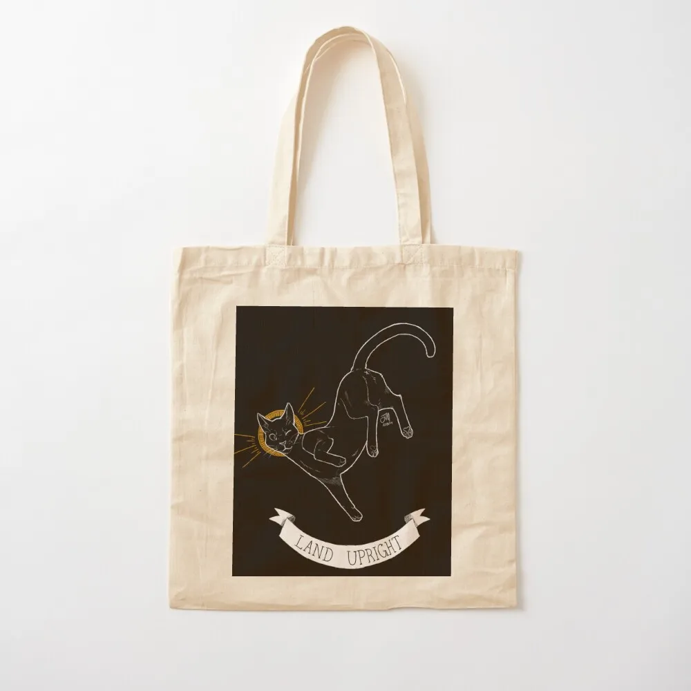 TRASH BLESSINGS - Land Upright Tote Bag canvas bags handbag reusable grocery bags