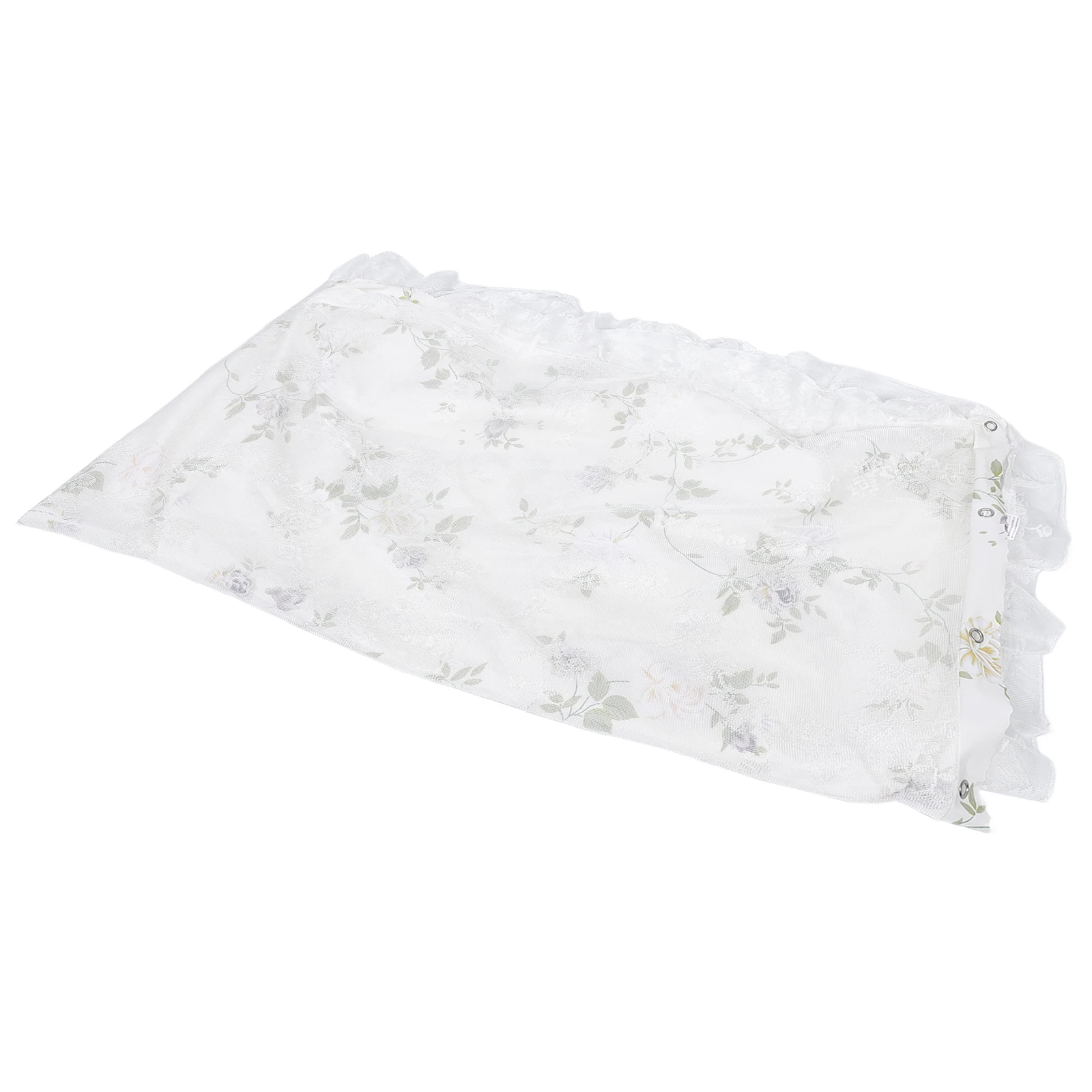 

White Linen Burlap Lace Sheer Curtains Textured Blackout Curtains for Bedroom Living Room Window Sheer Curtain