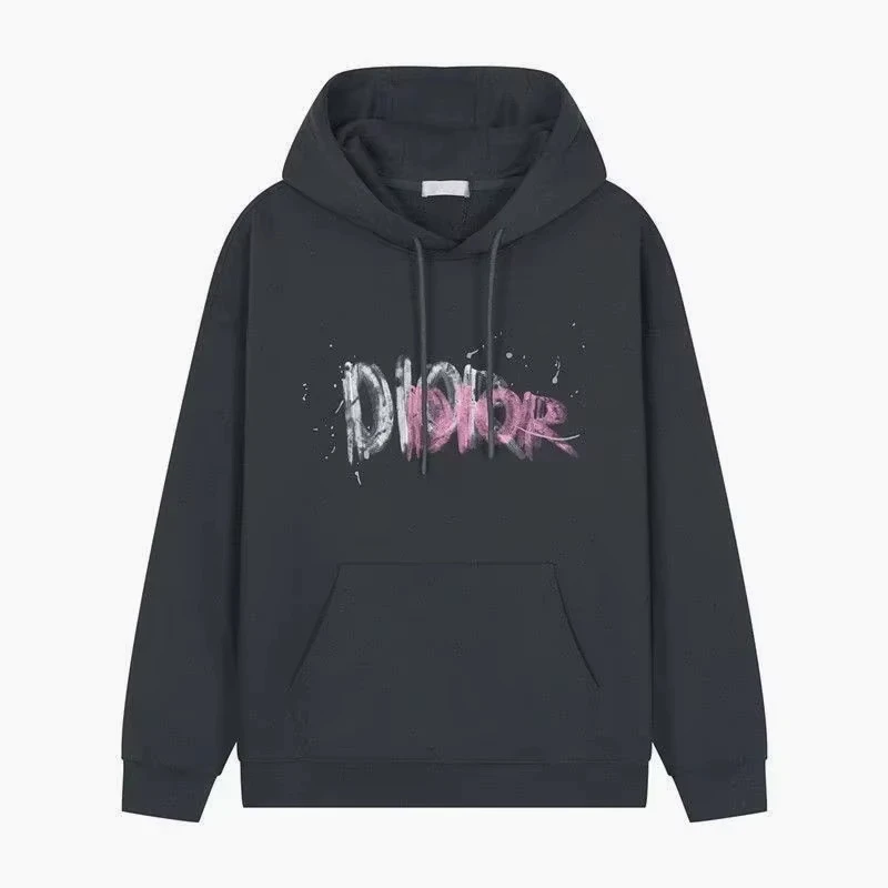 

Autumn and Winter New Long-sleeved Hooded Sweater Casual Versatile High-end High-quality Trend Printing Couple