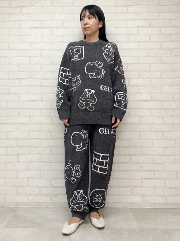 Pyjama de dessin animé optique de style japonais, vêtements de maison, pull comme une chambre, hiver