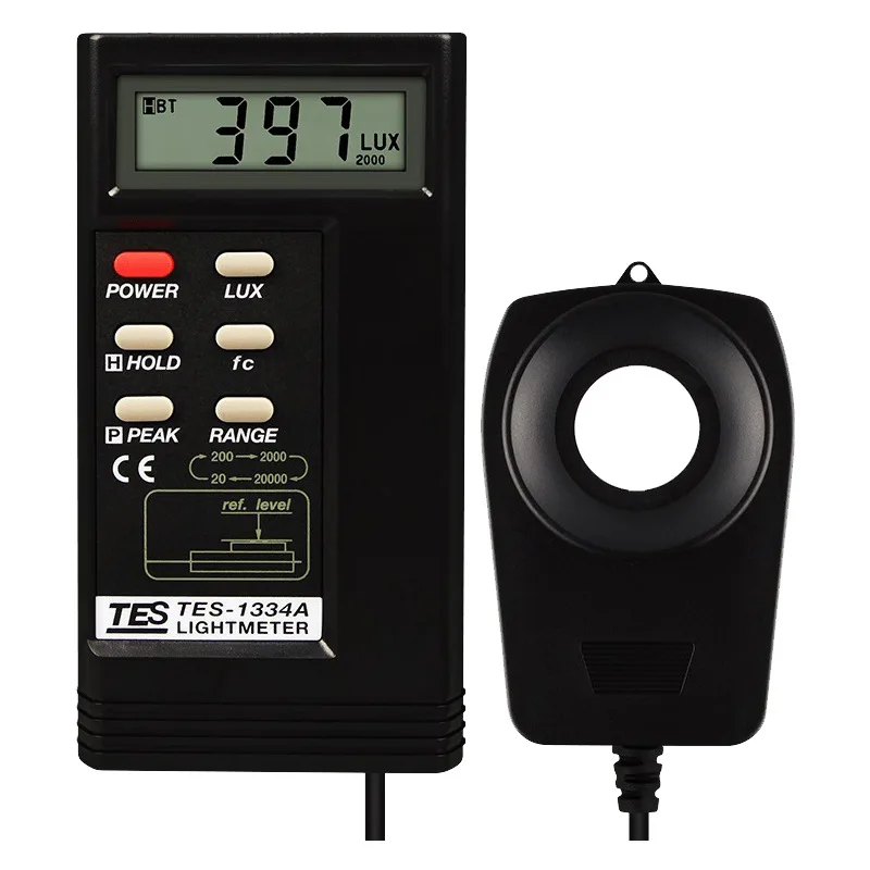 Super September Mooie Prijs TES1330A Digital Light Meter Lux Mini Handheld Type Luxmeter Illuminometer