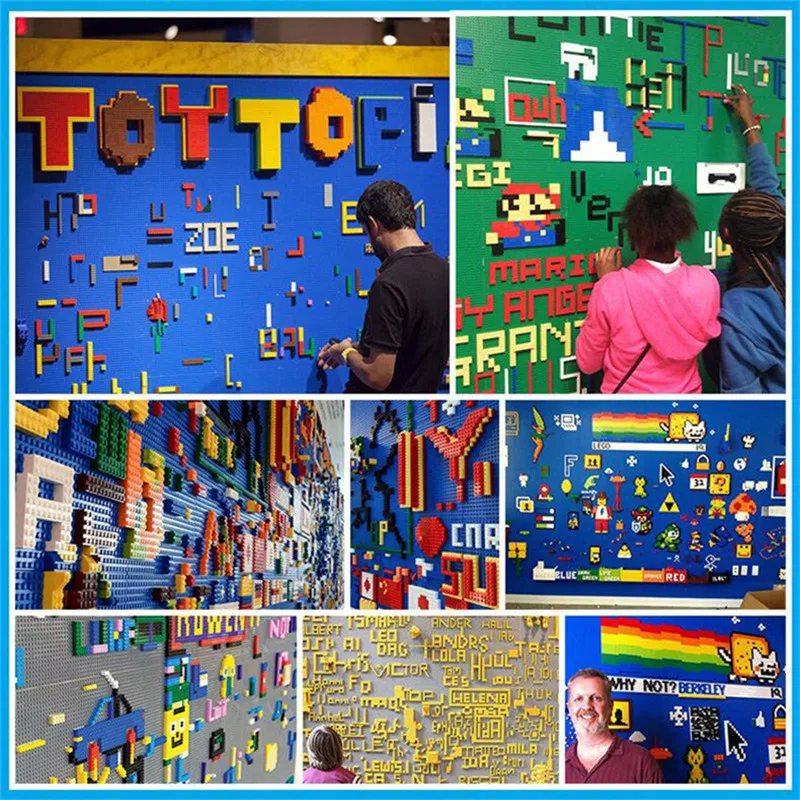 50*50 Dots High Quality BasePlate Fit Classic Building Blocks DIY Base Plate 40*40cm Bricks Toys Thanksgiving Day/Christmas Gift