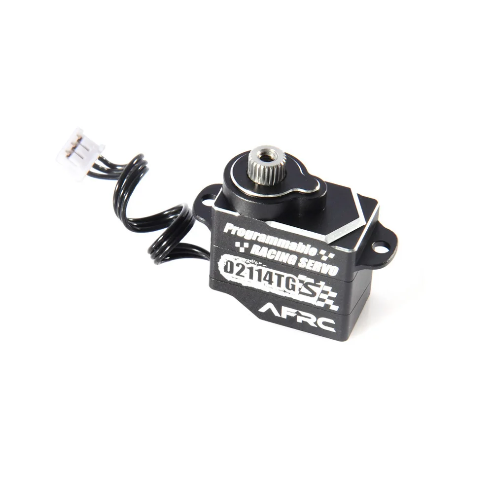 AFRC D2114TG-S Micro Programmable Servo Full Metal Case 11g Steering Super Mute For MINI Z Q D Drift Racing car Helicopter DIY