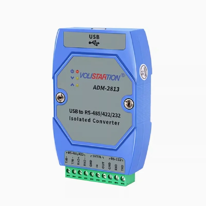 Four in one optoelectronic isolation serial port converter ADM-2813 industrial grade USB to RS-485/422/232/TTL