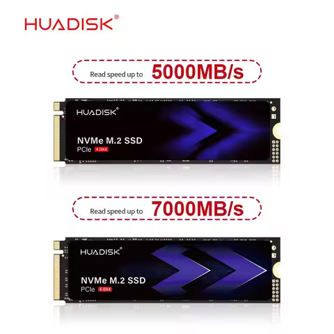HUADISK M2 NVMe PCIe 4.0 SSD 512GB 1TB 2TB Internal Solid State Drive M.2 2280 for MEG Trident Laptop PC