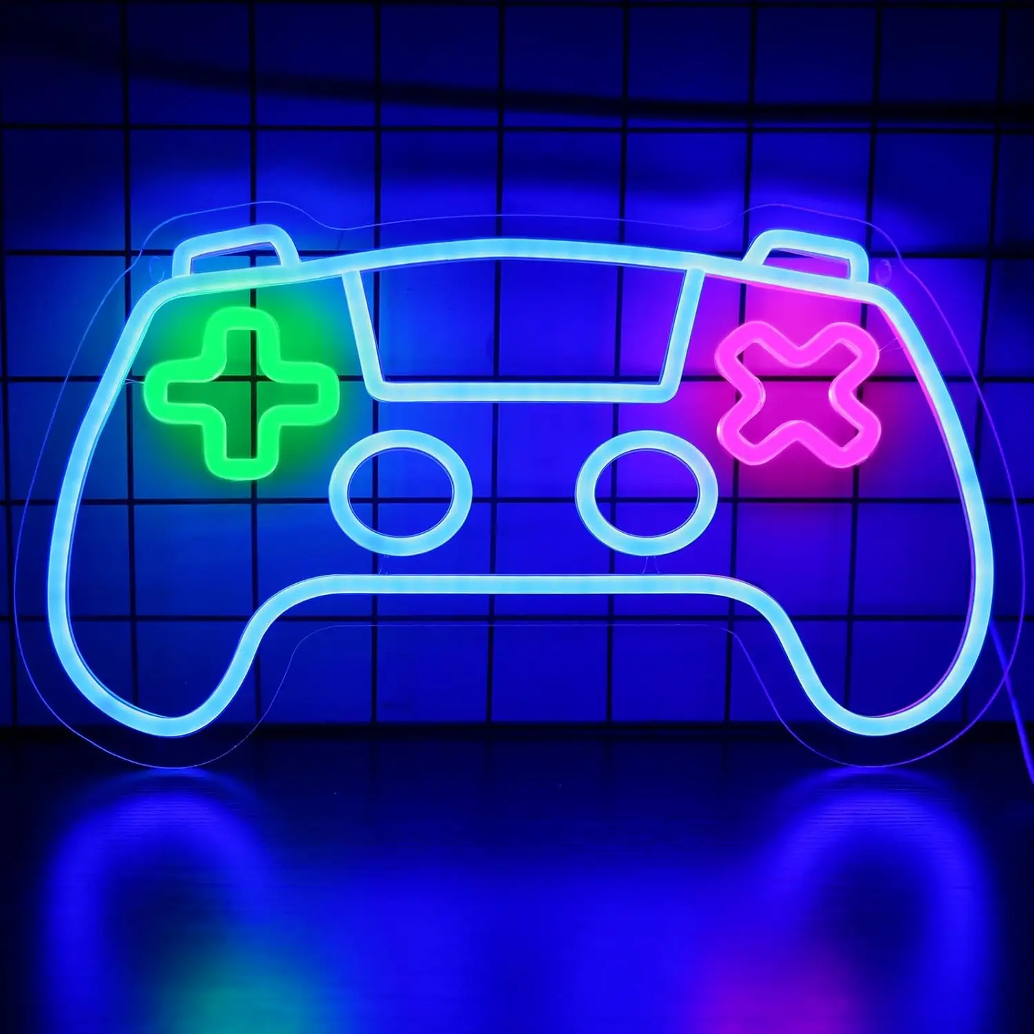 Gaming Neon Sign for Gamer Room Wall Decor for Bedroom Game Room Decor, Game LED Sign for Man Cave Wall Decor or Gamer Gift