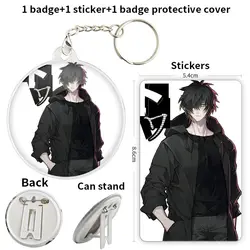 Towa Slow Damage Anime Character Game Soft Button Badge Brooch anchor Peripherals Pin 58mm Peripheral Pupil Customize Clothes