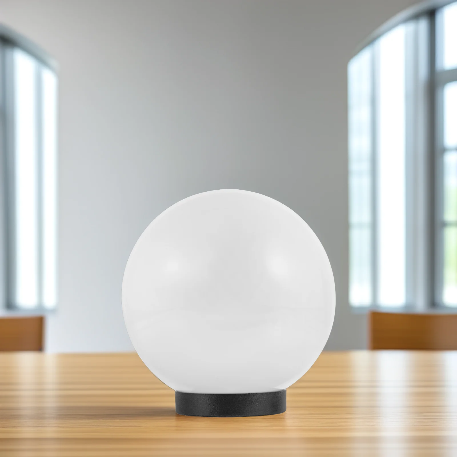 

Plastic Round Ball Lampshade 200x95mm Cover for Post Wall Porch Light Shade Garden Patio Outdoor Lighting