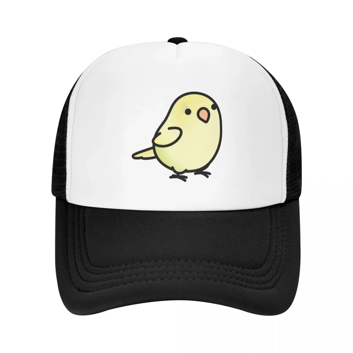 Chubby Light Yellow Lutino Parrotlet Baseball Cap Fluffy Hat custom Hat Uv Protection Solar Hat Luxury Golf Wear Men Women's