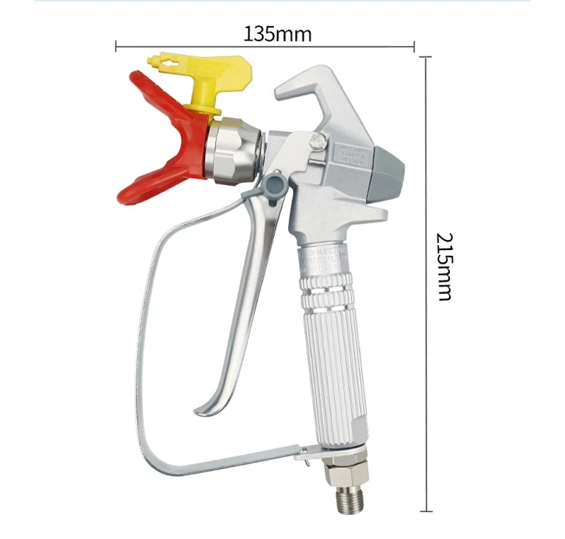 Pistolet de pulvérisation sans air haute pression, 3600PSI, 1/4 "pour nium ner Titan, en option avec kit combiné de buses 517