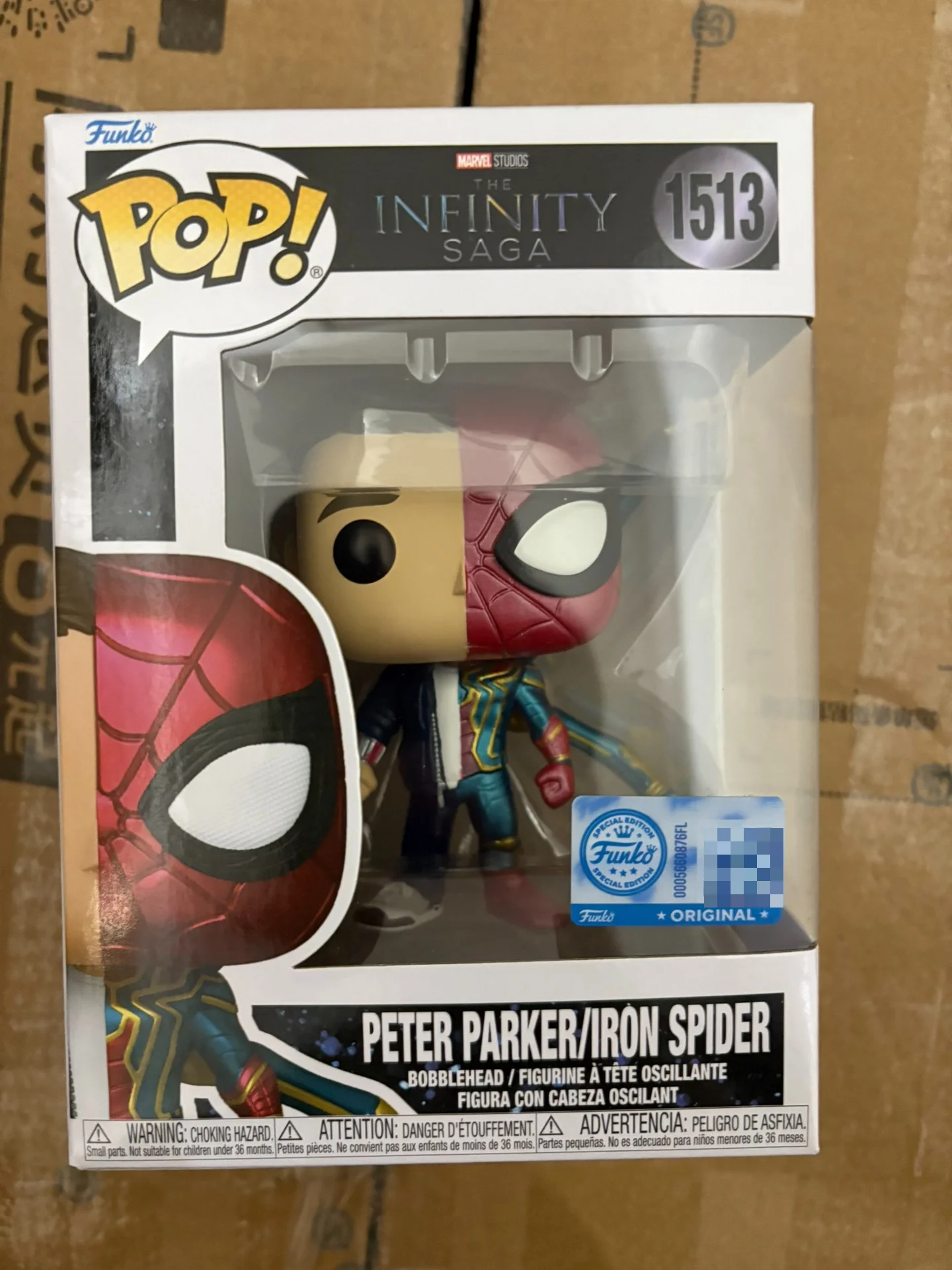 

Marvel Figure Avengers:Endgame Steve Rogers/Captain America Peter Parker/Iron Spider Funko Pop Figure Limited Edition Toy Gift