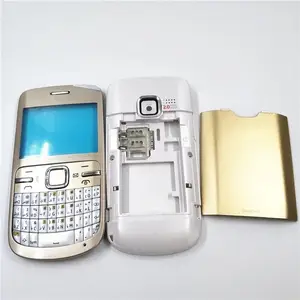 Bilashmart Complete Mobile Phone Housing Cover Nokia C3 C3 00 Case Replacement Parts English Keypad