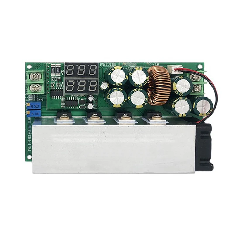 DC-DC Convertor 12V-80V to 2.5-50V 600W Adjustable Buck Power Supply 20A Constant Voltage/Constant Current Power Supply Module