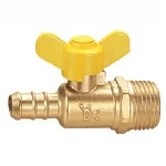 

Gas 4 points, gas DN15, stove front 1/2, external thread butterfly handle, external thread gas ball valve