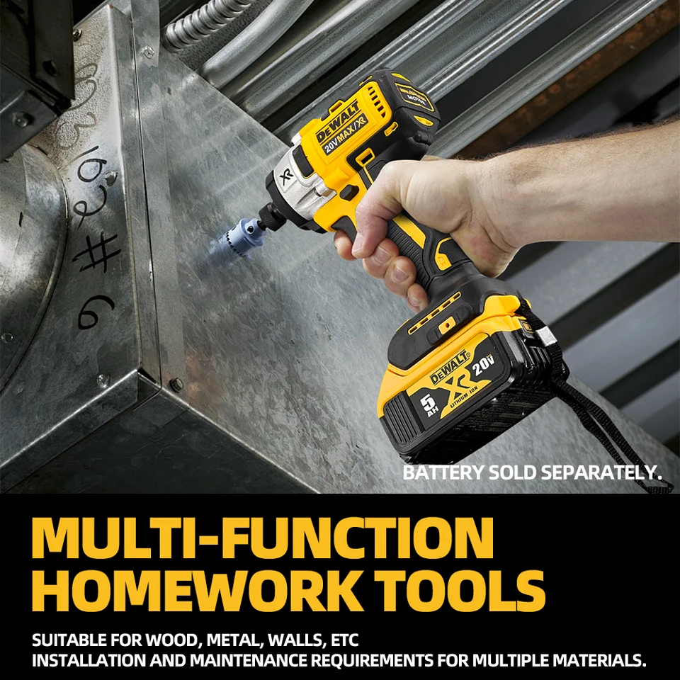Dewalt DCD887 Cordless Brushless Impact Screwdriver Strong 20V