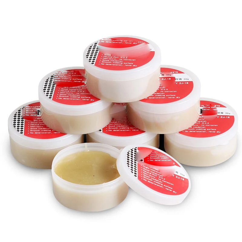 

5PCS Solder Paste Rosin Flux Lead Free Solder Paste Iron Repair Soldering Oil for Circuit Component Soldering Repair Tools