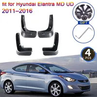 4x for Hyundai Elantra MD UD 2011 2012 2013 2014 2015 2016 Mud Flaps Splash Mudguards Rear Fender Guard Car Styling Accessories