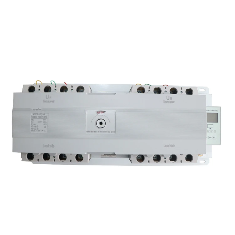 

NDQ3 Intelligent 4P Automatic Transfer Switching (ATS) Dual Power CB Type With Automatic Changeover Feature