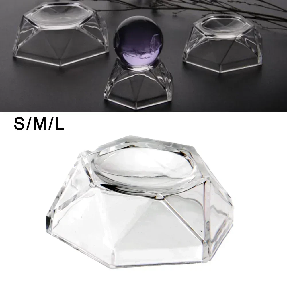 Acrylic Display Stand Transparent Decorative Crafts For Crystal Ball Display Base Ball Display Stand Decoration Base Home Decor