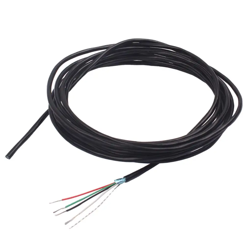 Four Core Guitar Shielded Wire Tinned Copper Cable for Electric Guitar Wiring Harness and Professional Accessories