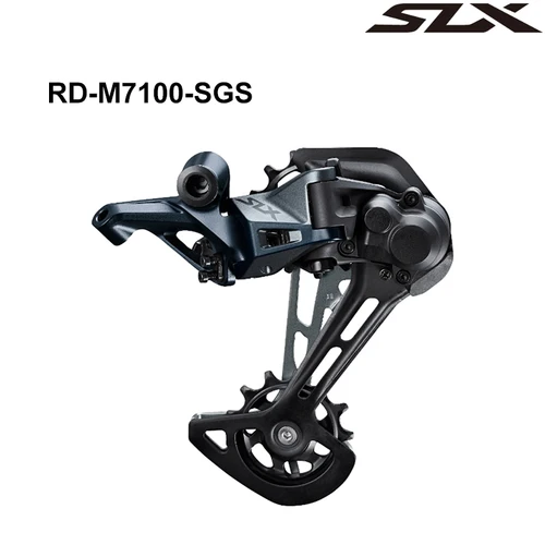 Imagen 2 del producto SHIMANO DEORE SLX M7100 M7120 desviadores traseros bicicleta de montaña M7100 SGS MTB desviadores palanca de cambios de 12 velocidades 2S 12S 24 velocidades