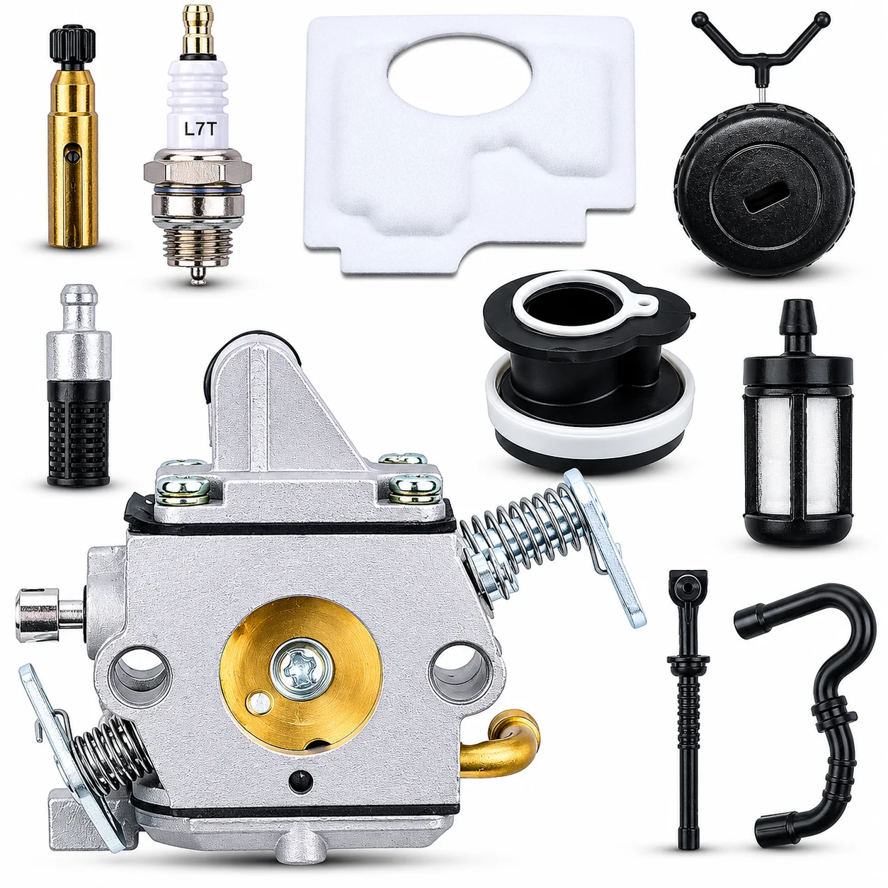 Fuel Hose Tune Up Kit For Stihl MS170 MS180 017 018 Chainsaw Replaces C1Q-S57A C1Q-S57B 1130 120 0603 Saw Parts Tools Repair Kit