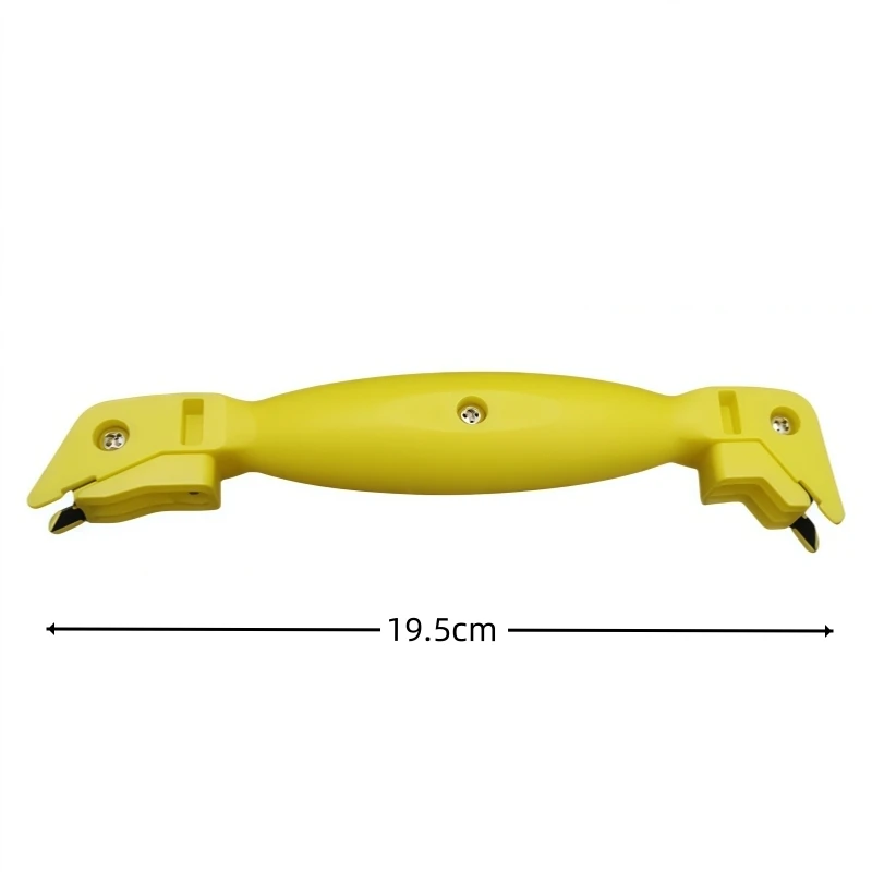 Acrylic Flash Trimmer Double Blade Chamfering Tool for Plexiglass and PVC Panels, Edge Trimming and Burr Scraping for 2~15mm