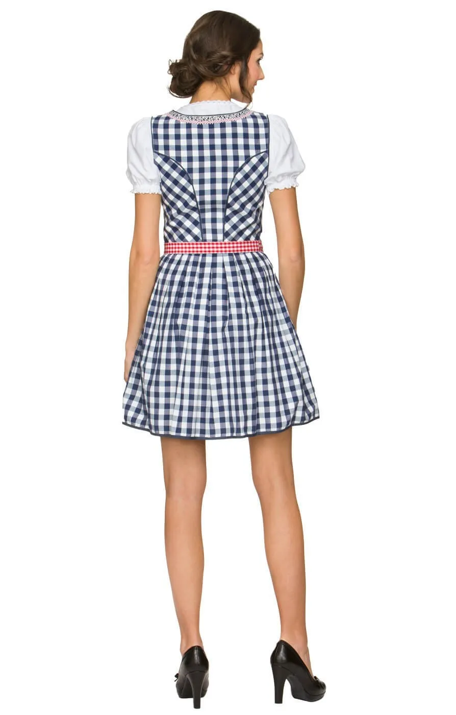 التقليدية الألمانية مهرجان أكتوبر Dirndl فستان المرأة البافارية البيرة خادمة المئزر بغي زي تأثيري فستان بتصميم حالم