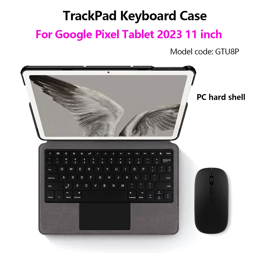 

Keyboard Case For Google PIxel Tablet 2023 11 inch Case Bluetooth Keyboard Protective Stand Cover Shell With touch pad Funda