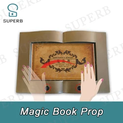 Room escape book prop magic book prop computer prop escape game prop escape room puzzle magic book escape room props superb 1987