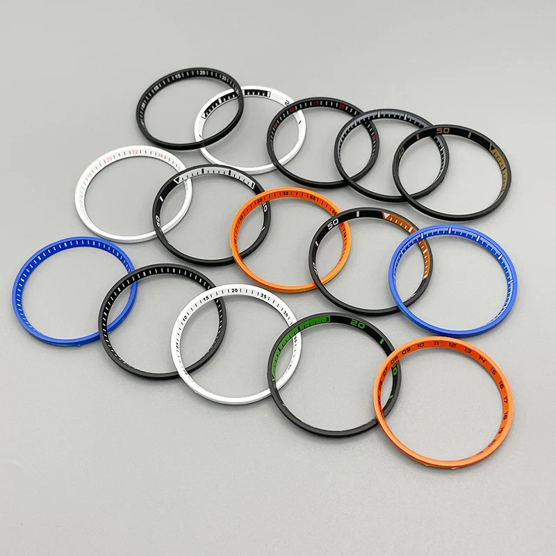 31.3mm Chapter Ring NH35 Case Inner Ring Fits King Samurai Turtle Abalone Case NH35 NH36 Movement Watch Case Inner Ring Parts