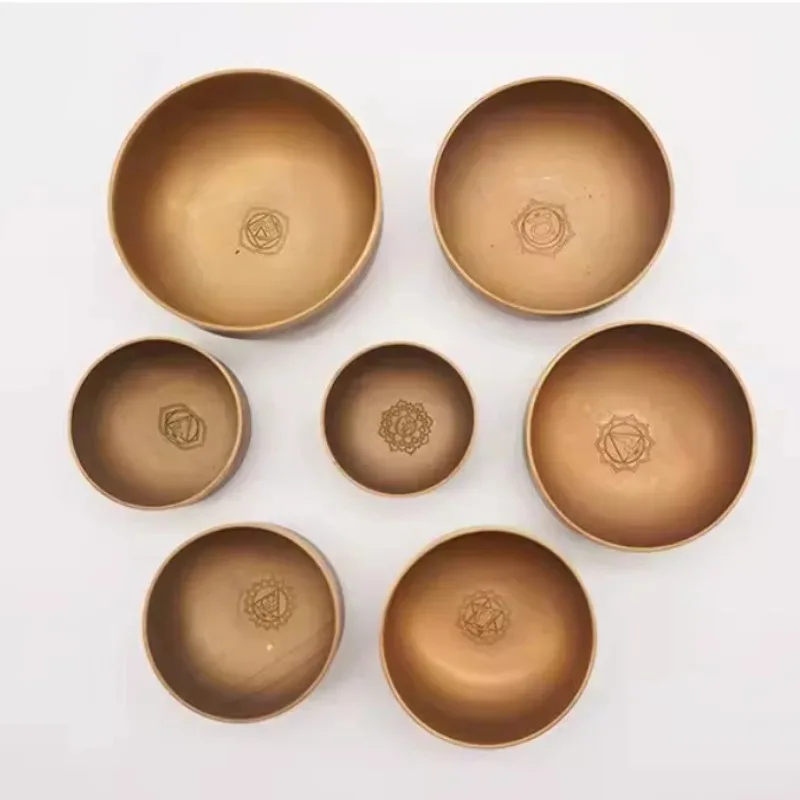 

Мини-набор поющих чаш для медитации, звуковое исцеление, поющие чаши, профессиональные звуковые чаши для йоги, медные ударные инструменты