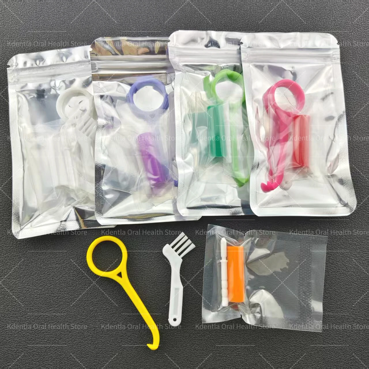 Wholesale 30Packs Orthodontic Aligner Removal Hook Tool Set  Dental Invisible Brace Extractor Oral Tooth Chewies
