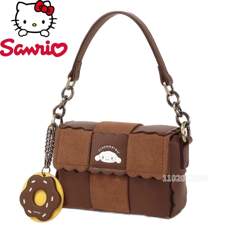 

Cinnamoroll New Mini Handbag Luxury Brand Fashion Trendy Women's Mini Shoulder Bag High Quality Mini Casual Cartoon Women's Bag