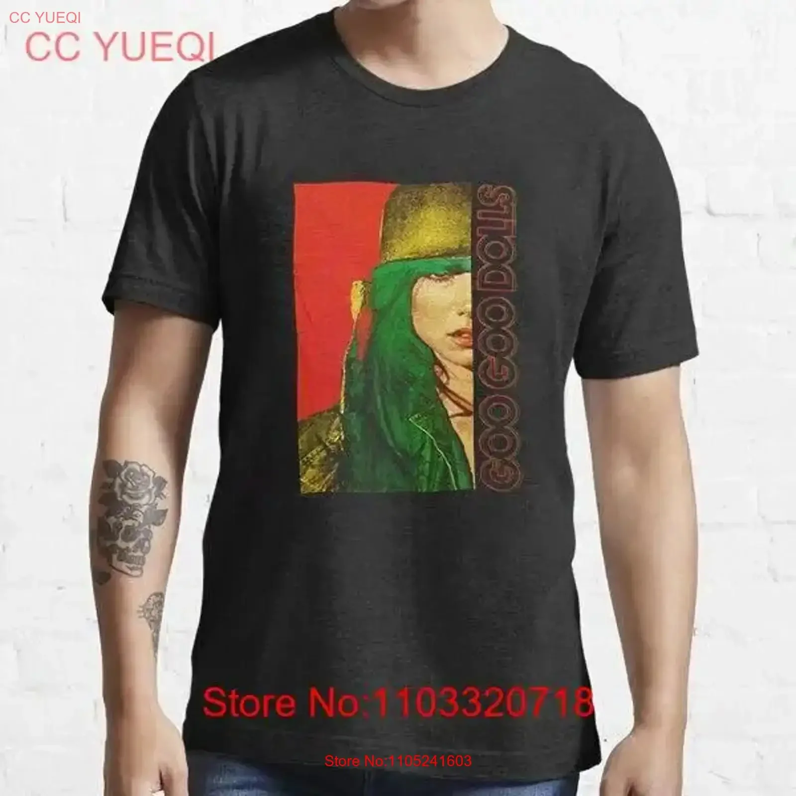 Goo Dolls Girl Vintage Rock Band Music T shirt S 5XL Multicolor vintage Washed Slightly Casual fashion Versatile Unisex homme
