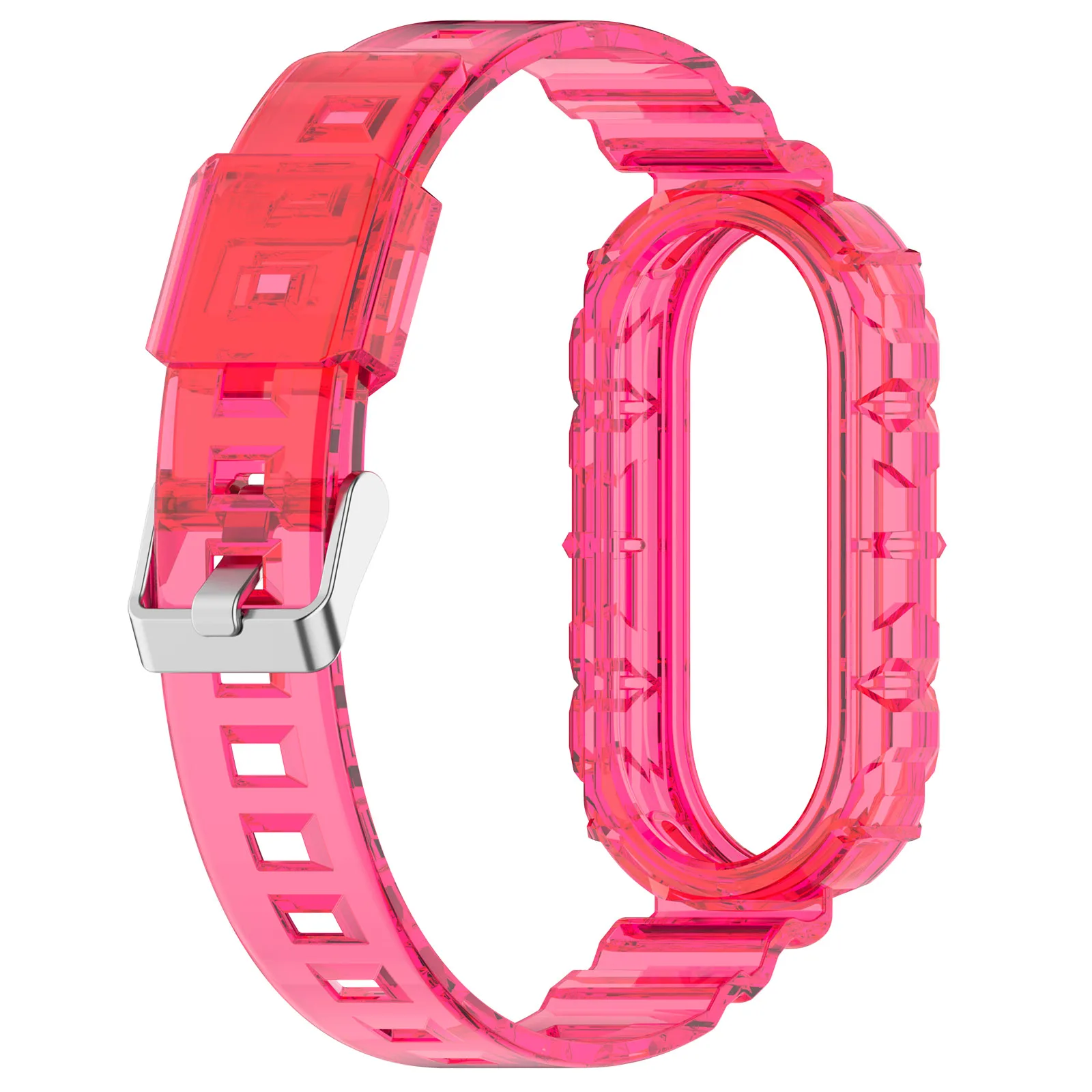 Transparent Silicone Replacement Strap for Xiaomi Mi band 9 / 8 Miband 9