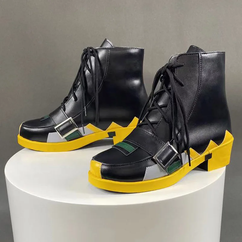 Asaba harumasa cosplay sapatos jogo zenless zona zero cosplay masculino traje de halloween zz asaba cosplay sapatos