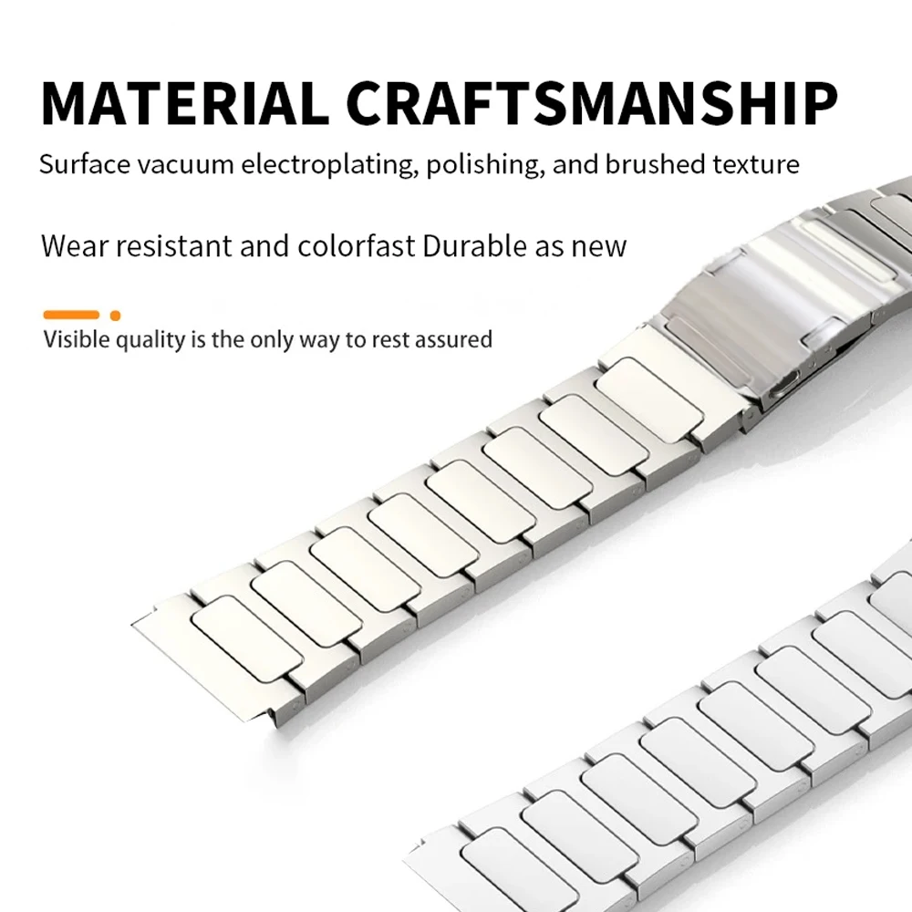 22mm Titanium Metal Strap For Huawei Watch 5 GT6 Pro GT6 GT5-4-3 46mm Lightweight Bracelet Wristband Huawei 4 3 Pro 46mm Correa