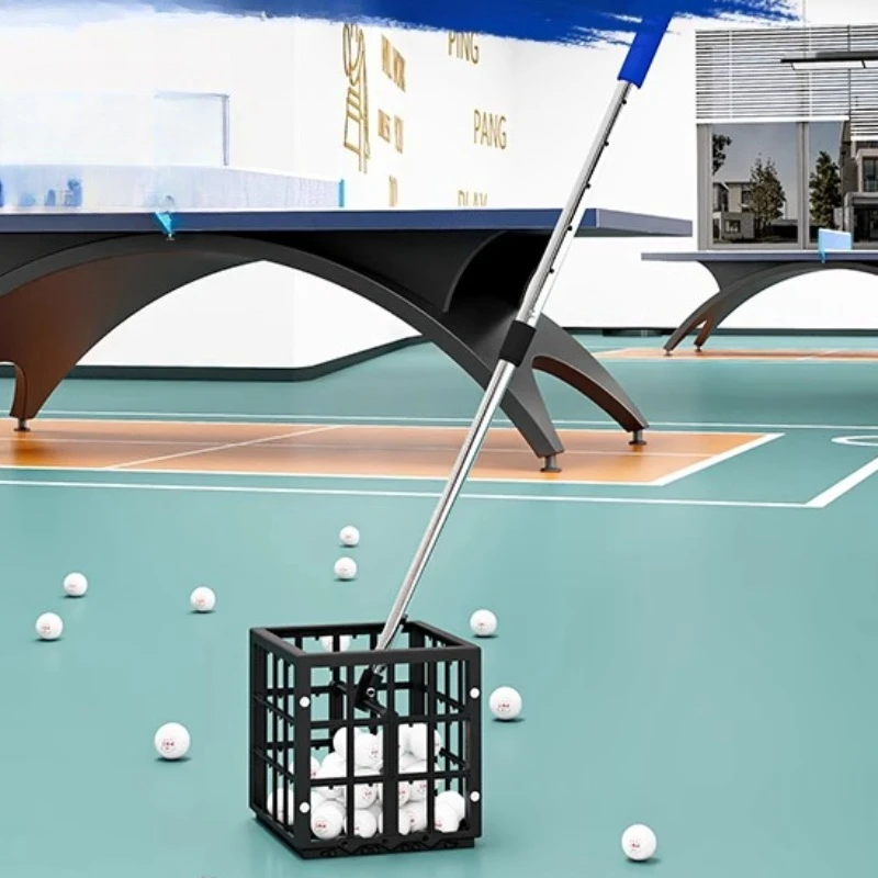 Adjustable Table Tennis Ball Picker Large Capacity Table Tennis Picking Device Sturdy Balls Collector Portable Sports Equipment