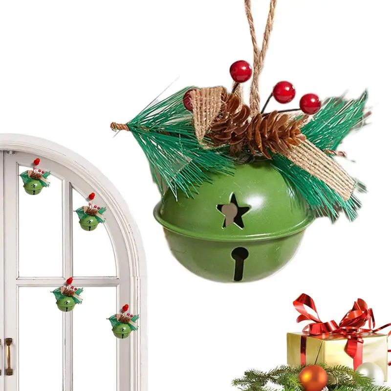 Bell Ornament For Christmas Tree Wreath Bells Decorations Decorative Wall Bells Ornaments Beautiful Front Door Jingle Bells For