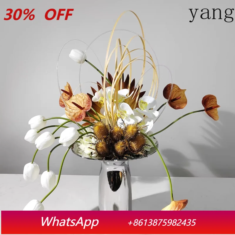 

CX Modern Light Luxury Simulation Flower Art False Flower Ornament Living Room Flower Art Ornament