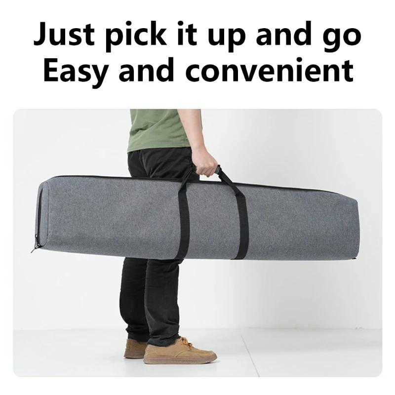 

C Stand Bag Photographic Equipment Carrying Case for Light Stands and Accessories with Compartment Storage F19E