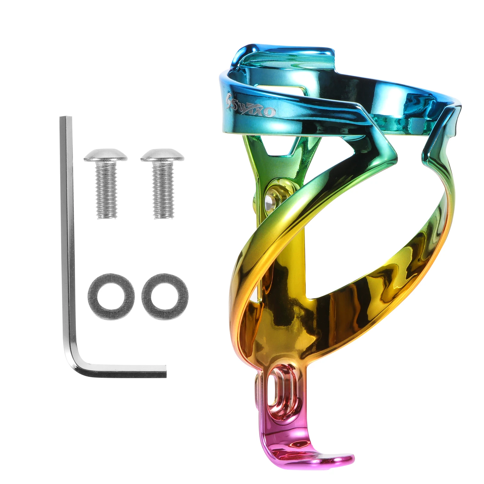 Water Holder Stylish Cycling Bottle Rack For Mountain Bike Folding Bike Water Bottle Cage Storage Rack Outdoor Riding