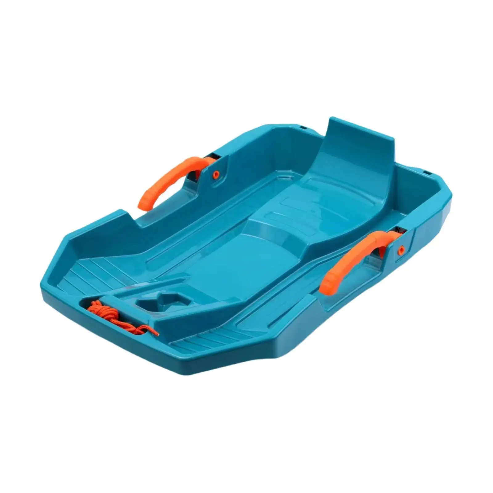 

Kids Snow Sled with Brake Handles And 24.6 Inch Long Pull Rope, Multi-Purpose Kids Winter Fun Sand Sled