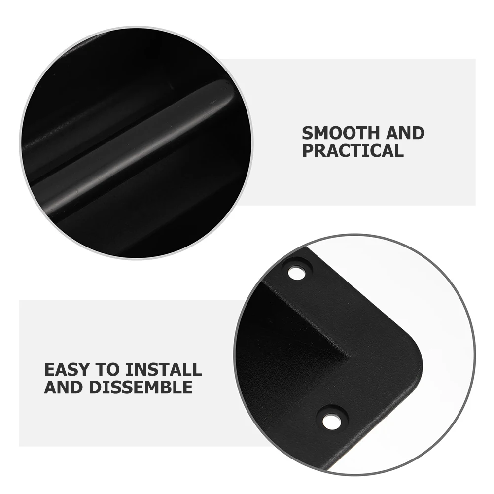 

4pcs Plastic Speaker Handle For Subwoofer Amplifier Durable Replacement Handle Smooth Edge No Pre-Drilled Holes Outdoor Fence