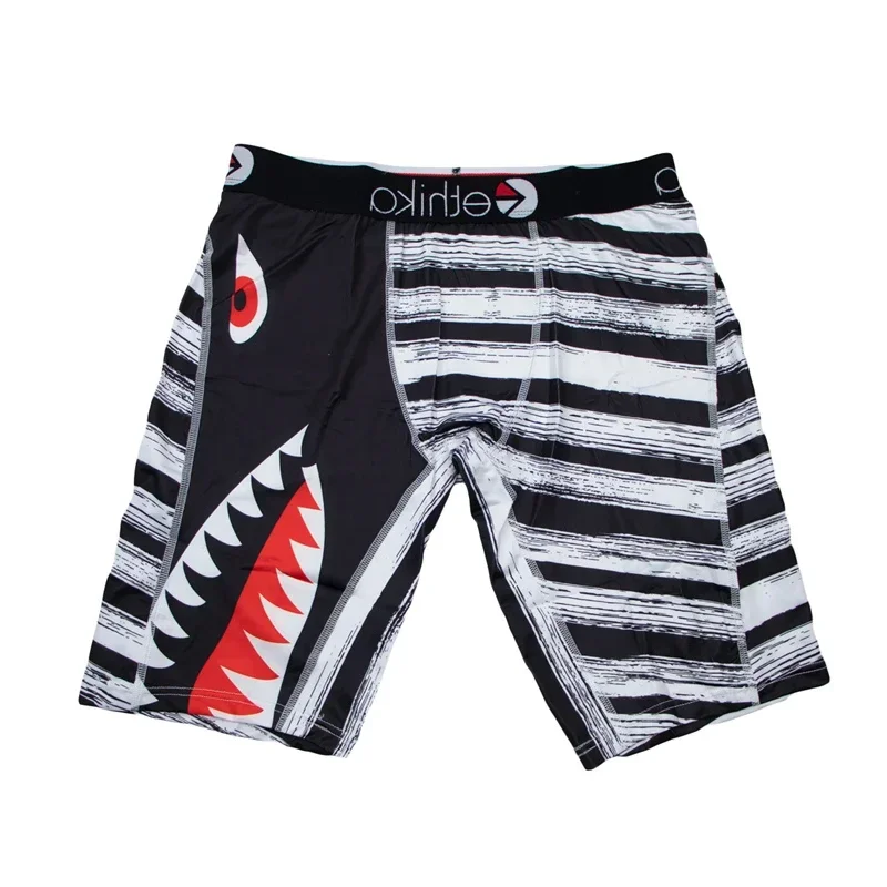 ETHIKA, ropa interior sexi para hombre, bragas transpirables para hombre, lencería, calzoncillos de talla grande, Boxers para hombre, calzoncillos Boxer con estampado de moda, bañadores