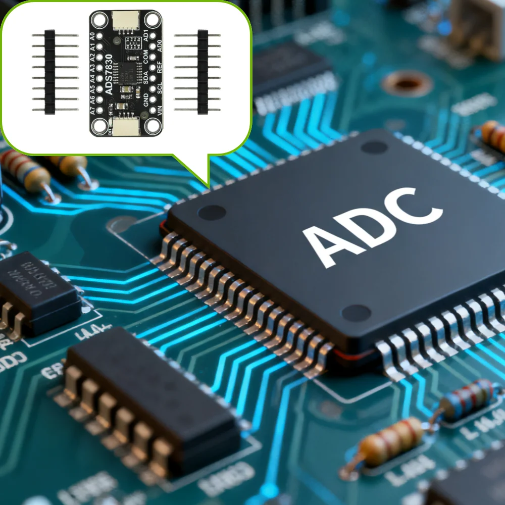 ADS7830 8-Bit Adc C… - image