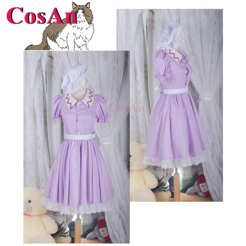 

CosAn【Customized】Game Touhou Project Maribel Hearn Cosplay Costumes Gorgeous Sweet Formal Dress Party Role Play Clothing New