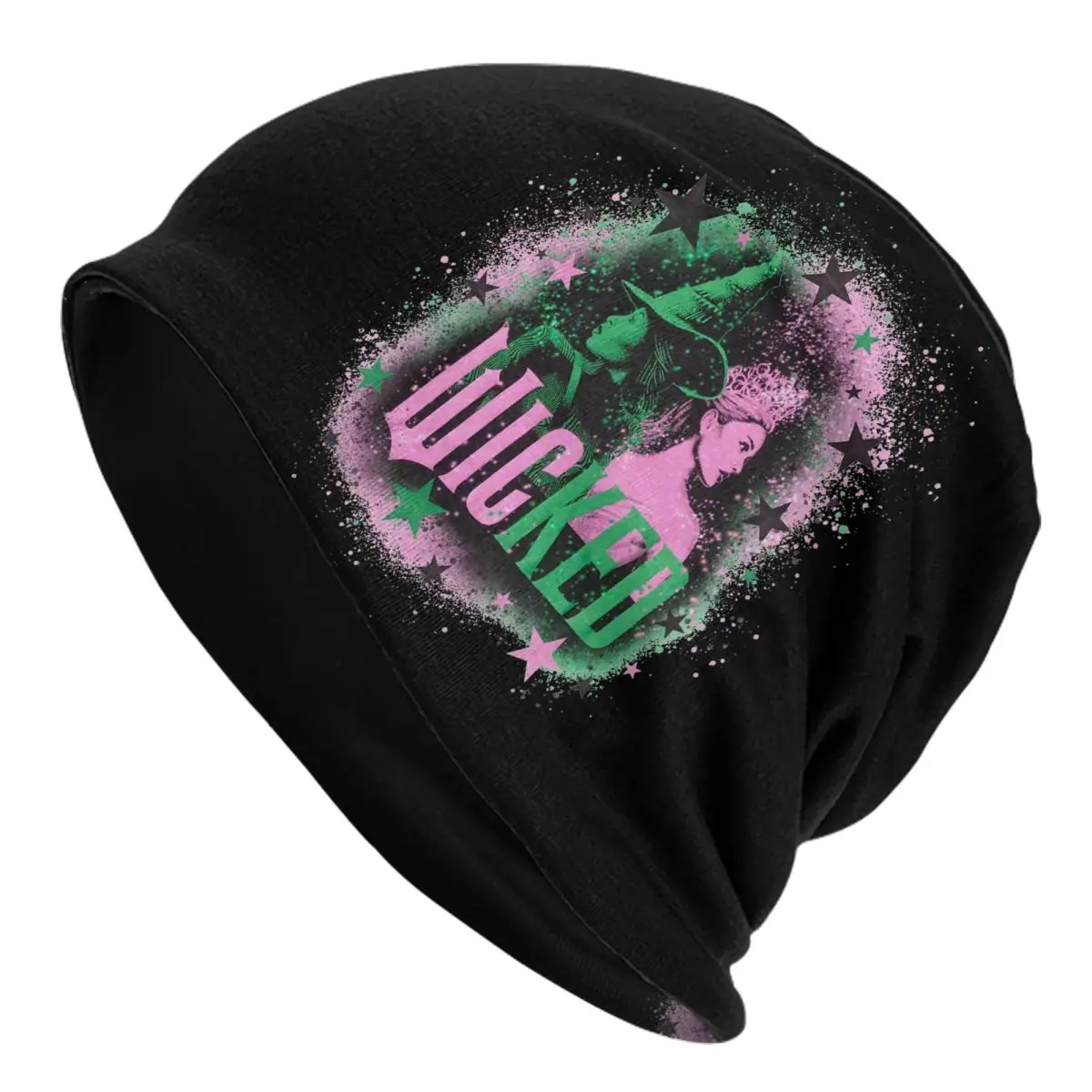 Unisex Wicked Musical Movie 2025 Chemo Slouchy Beanies Merch Winter Headwear Bonnet Knitting Hats Best Gifts Choice